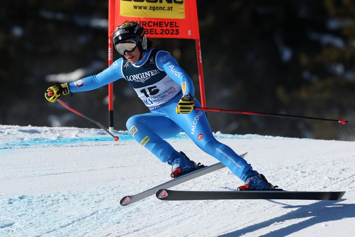 Federica Brignone na závodech MS v lyžování 2023