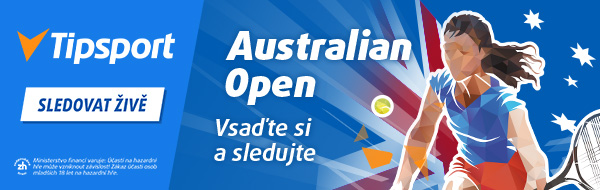 LIVE stream Australian Open na TV Tipsport