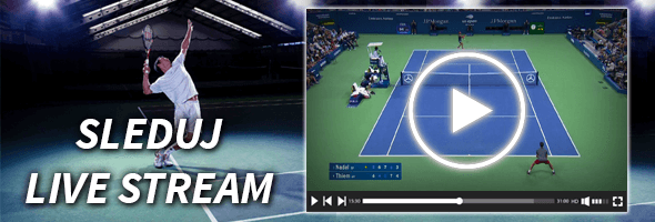 Online přenos US Open na Fortuna TV