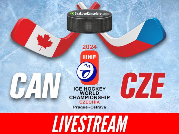 Kanada – Česko ▶️ LIVE stream hokeje a TV přenos | MS 2024