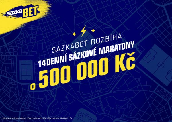 Na Sazkabetu startuje soutěž o 500 000 Kč