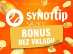 Jak získat SynotTip bonus bez vkladu 300 Kč jen za registraci