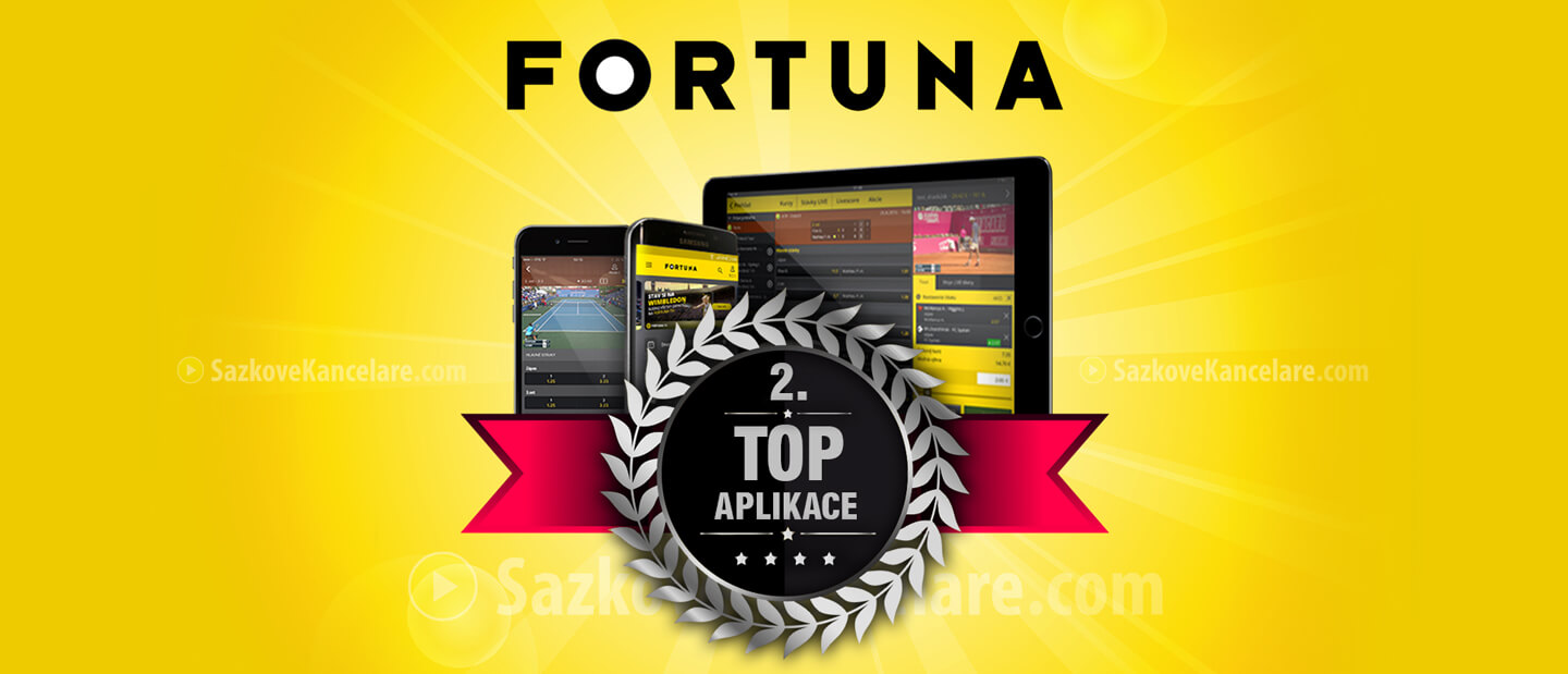 Aplikace sázkové kanceláře Fortuna