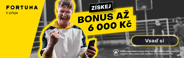 Fortuna bonus za registraci