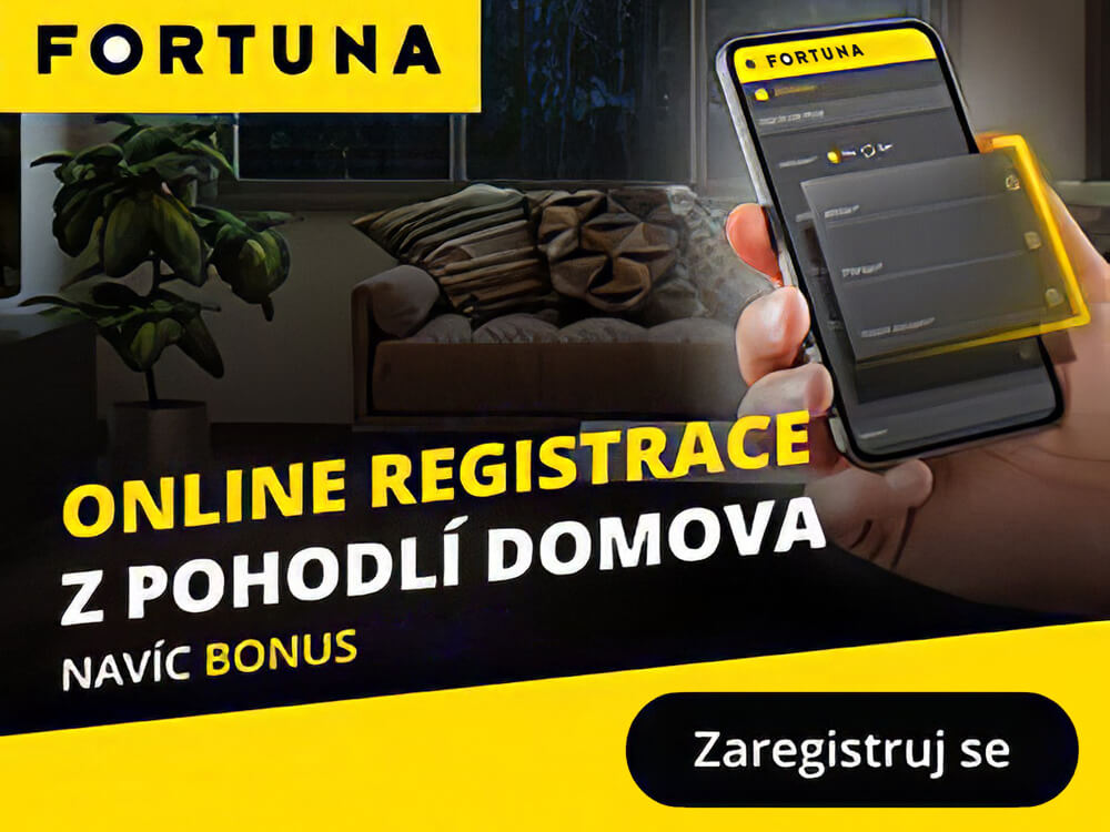 Online registrace na iFortuna.cz z pohodlÃ­ domova