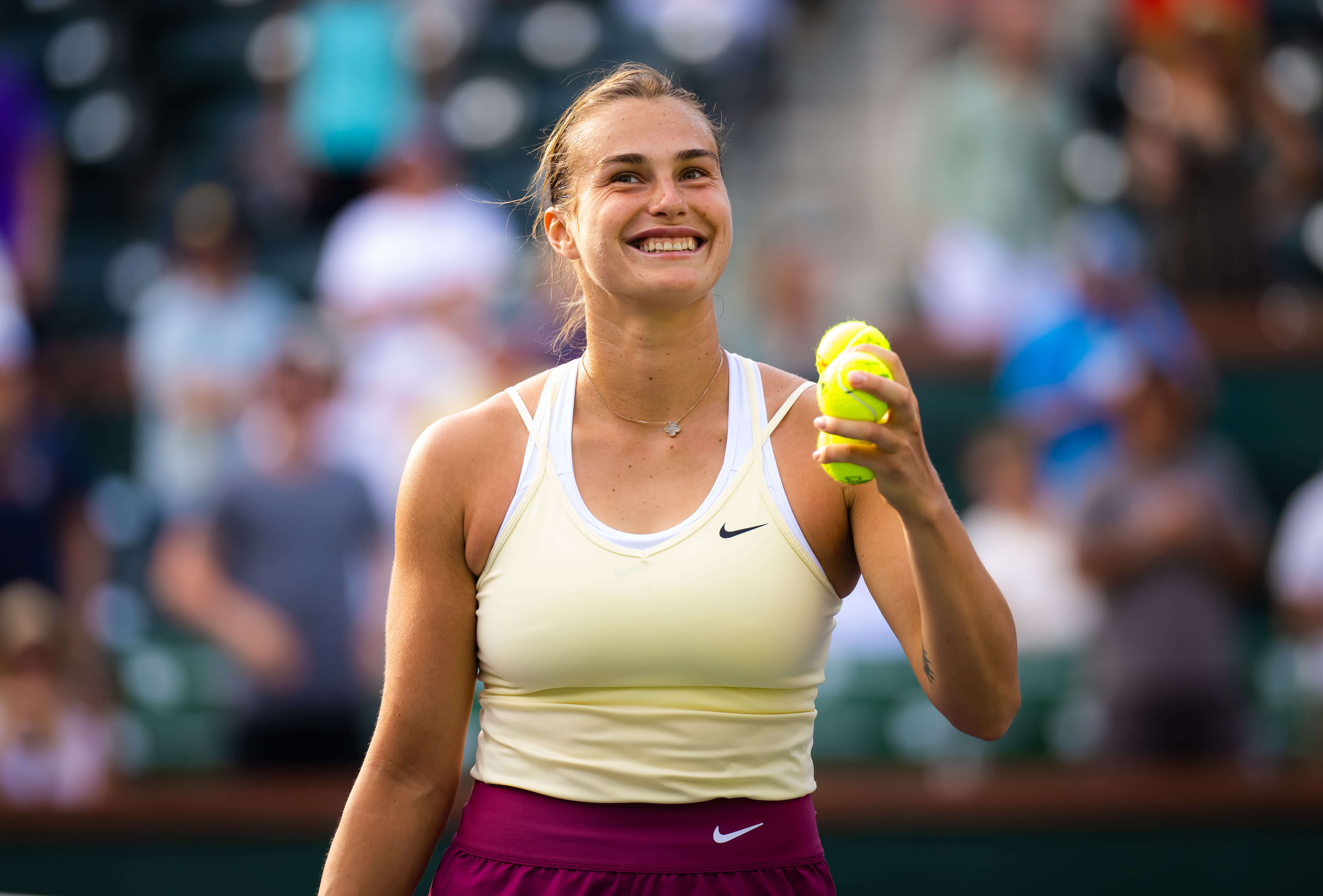 Běloruská tenistka Aryna Sabalenka