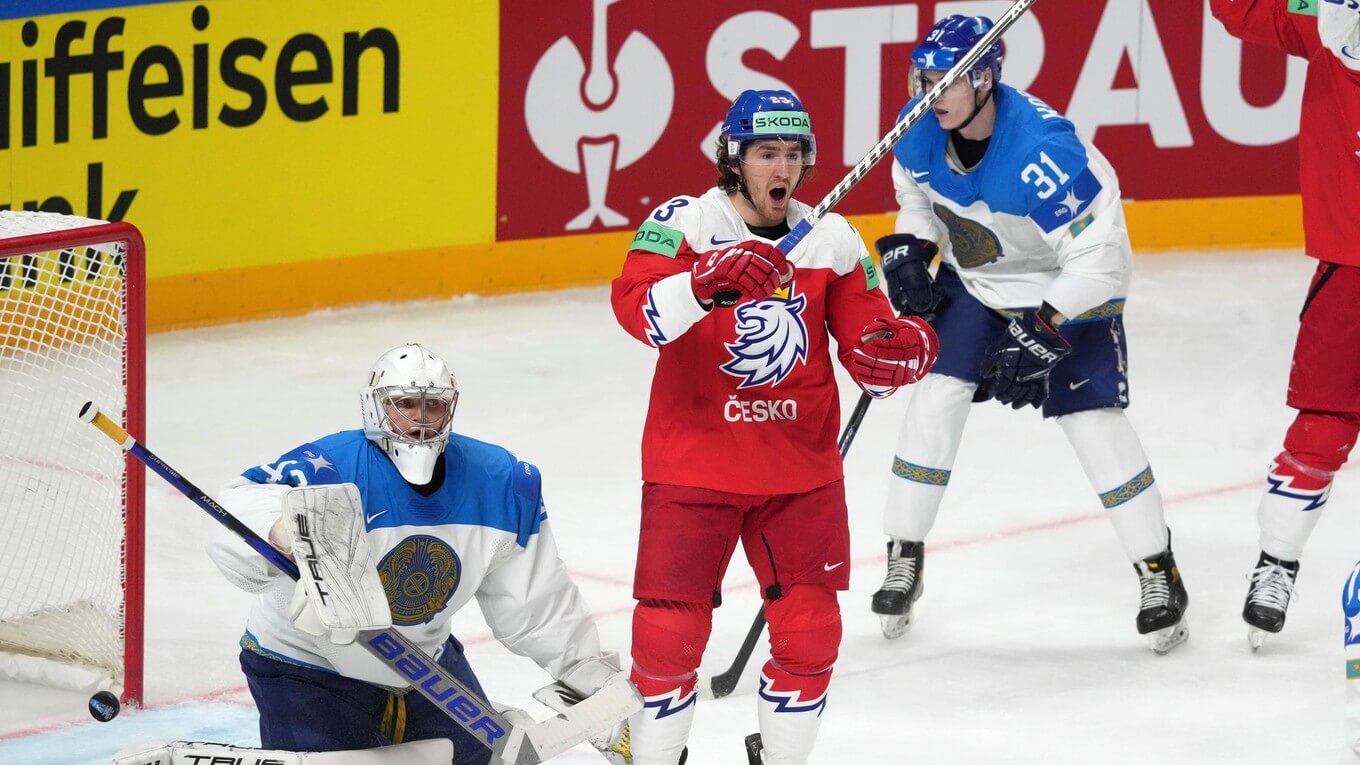 Hokej Česko vs. Kazachstán živě na MS v hokeji