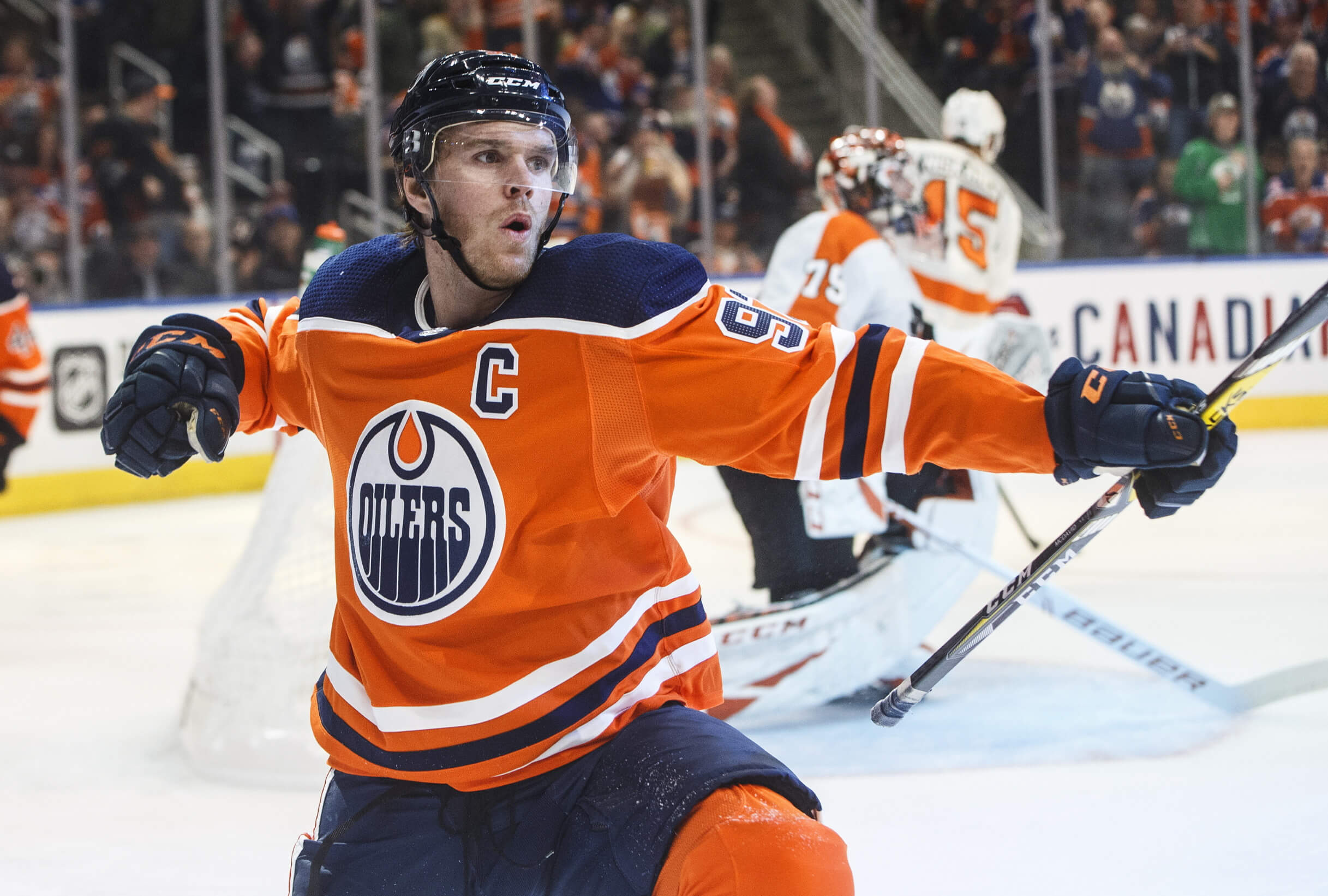 Kanadský NHL hokejista Connor McDavid