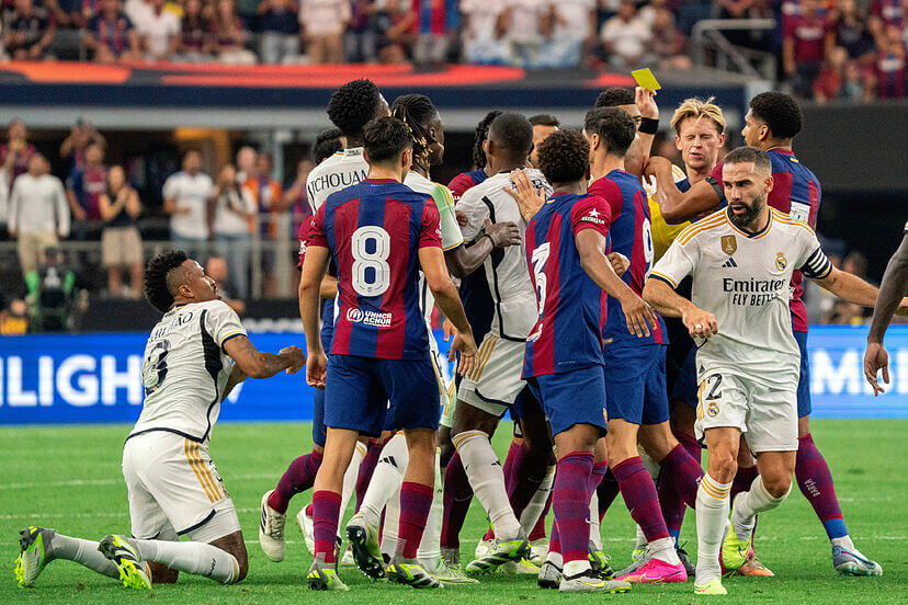 Fotbalový zápas Real Madrid vs. FC Barcelona