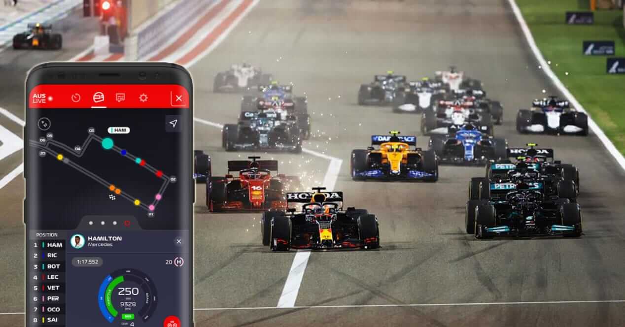 Mobilní aplikace Formula 1® 