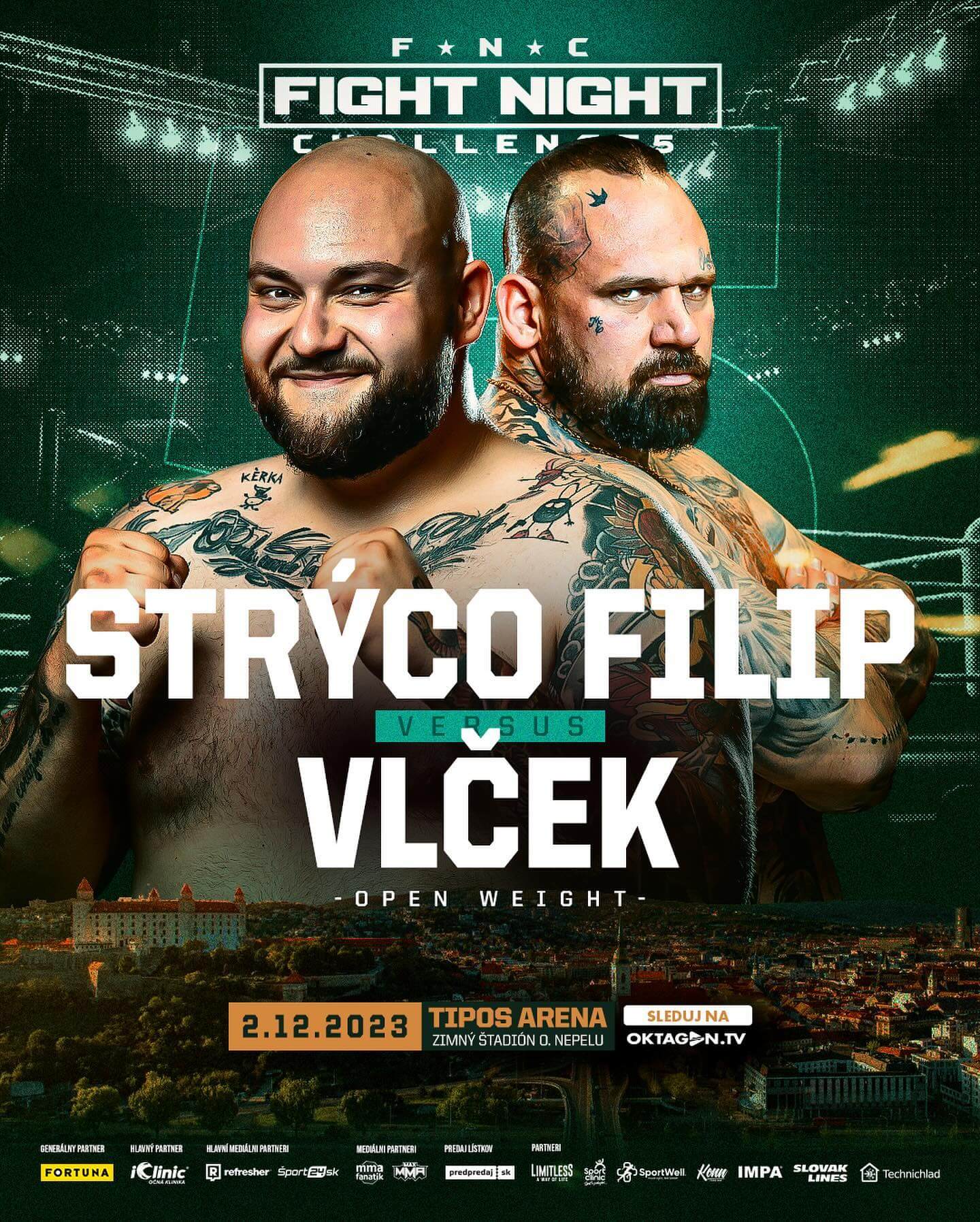 Zápas Fight Night Challenge 5 – Strýco vs. Vlček