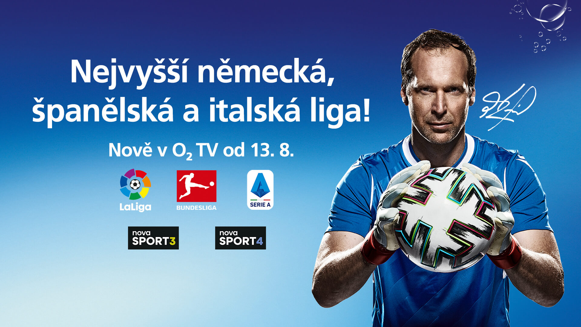 Nejlepší fotbal na digitální televizi O2 TV