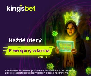 Free spiny zdarma každé úterá v Kingsbetu
