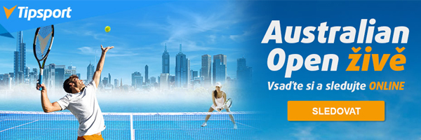 Sázení na Australian Open a live stream AO na TV Tipsport