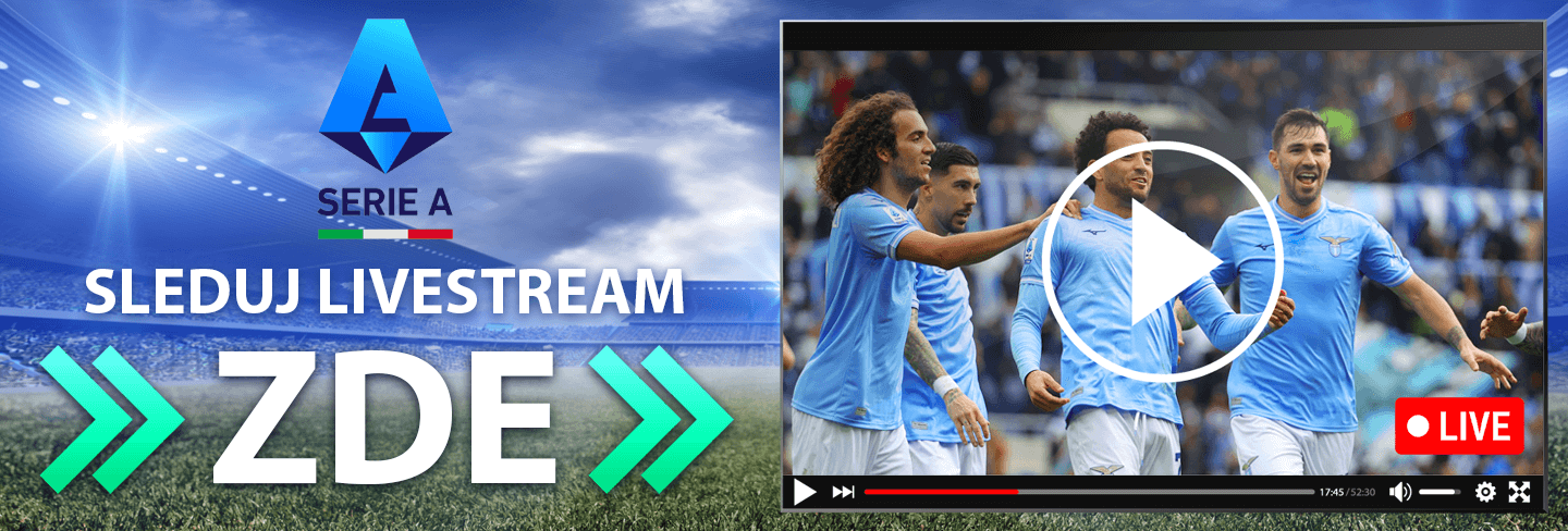 LIVE stream italské Serie A na TV Tipsport