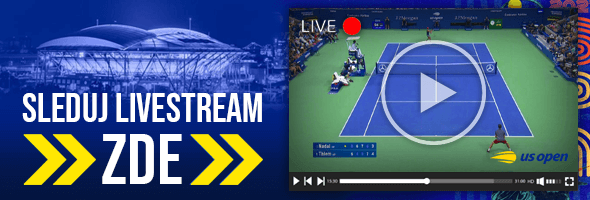 LIVE stream US Open zdarma na TV Tipsport