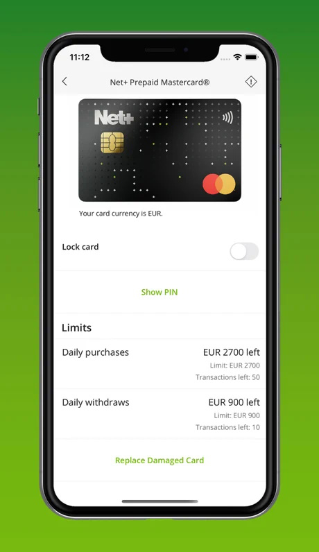 Neteller aplikace – Net+ karta