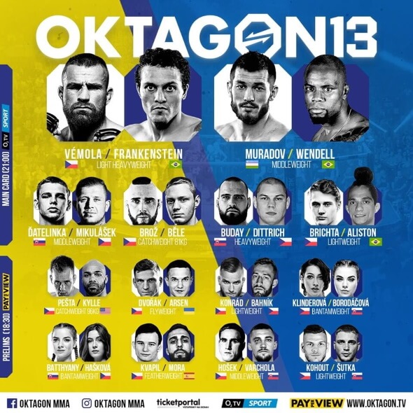 Zápasníci Oktagonu 13