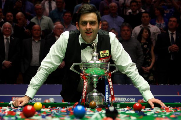 Ronnie O'Sullivan je šampionem snookru