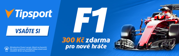 Sázky na F1 live v Tipsportu