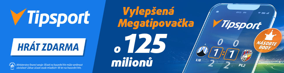 Megatipovačka Tipsport 2026/27 o 125 milionů Kč