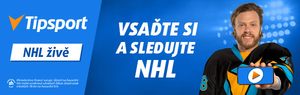 LIVE stream NHL zdarma na TV Tipsport