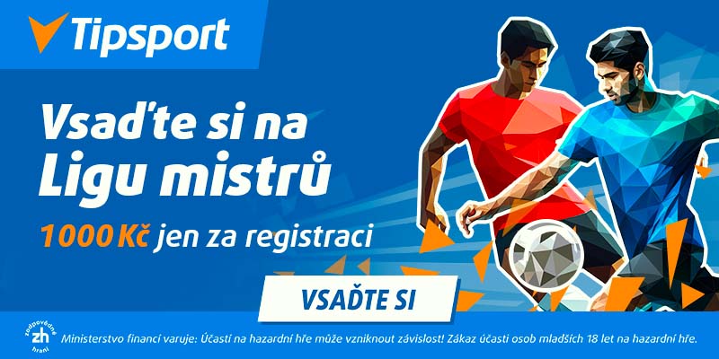 Tipněte si na Ligu mistrů v Tipsportu