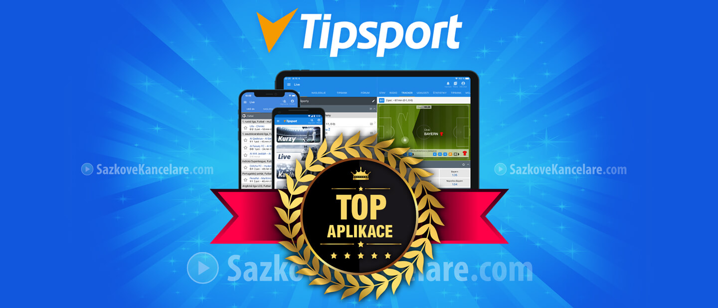 TOP aplikace sázkové kanceláře Tipsport