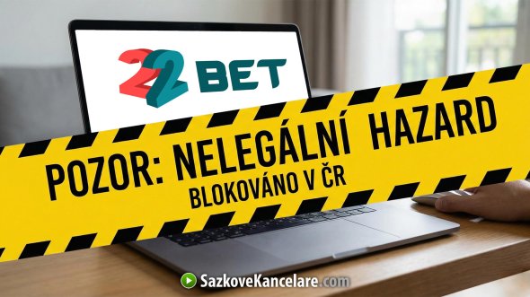 22bet nemá licenci od Ministerstva financí ČR