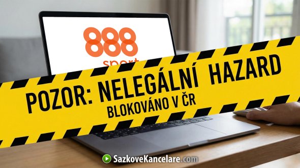888.com nemá licenci od Ministerstva financí ČR