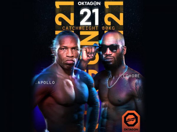 Oktagon 21 🥊 Lohoré vs Silva ▶️ live stream, kurzy a profily zápasníků