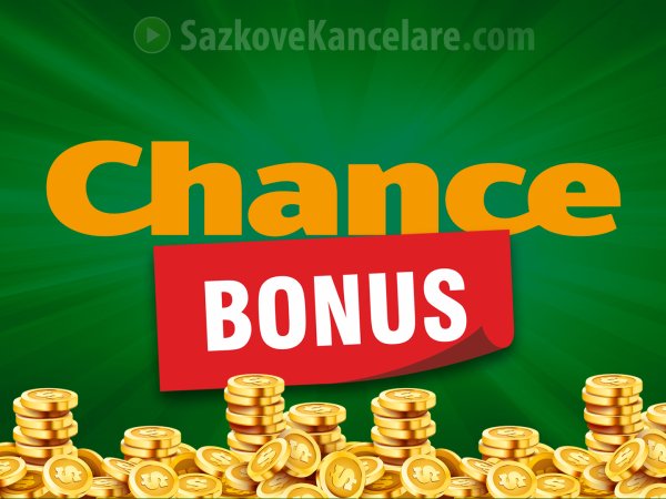 Chance vstupní bonus 2.000 Kč + jak získat 200 Kč zdarma ❤️