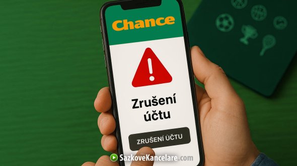 Chance zrušení účtu na mobile