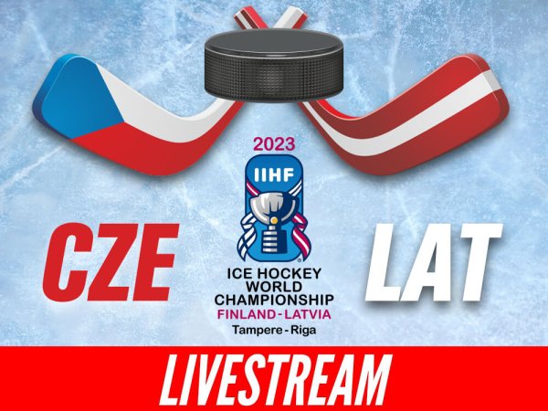 Česko – Lotyšsko ▶️ LIVE stream a TV přenos | MS v hokeji 2023