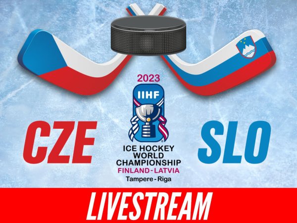 Česko – Slovinsko ▶️ LIVE stream a TV přenos | MS v hokeji 2023