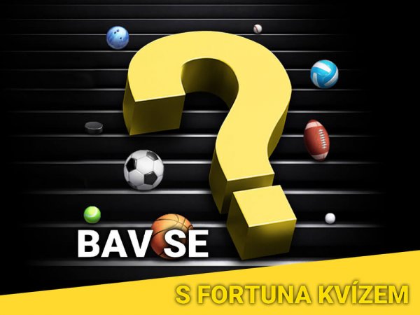❓ Fortuna kvíz: sportovní kvíz o 10.000 Kč každé pondělí a čtvrtek