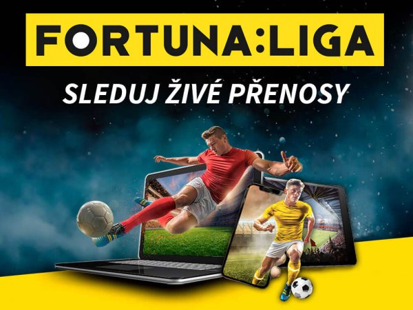 Přímé přenosy z fotbalové Fortuna ligy zdarma na Fortuna TV
