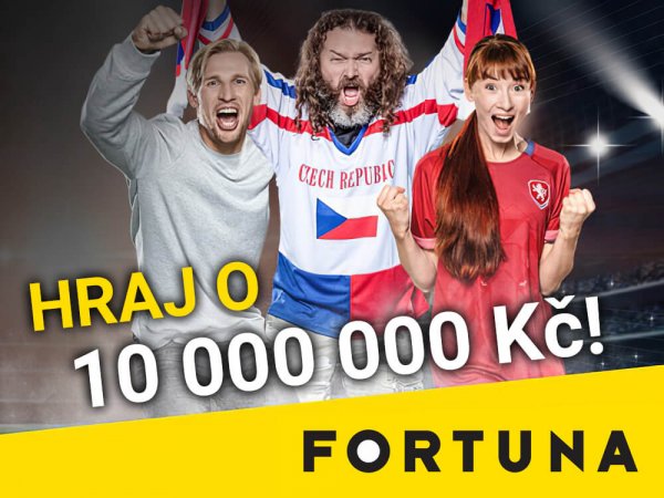 💥 MS s Fortunou: Hokejová soutěž o šílených 10.000.000 Kč! Hrajte už dnes!