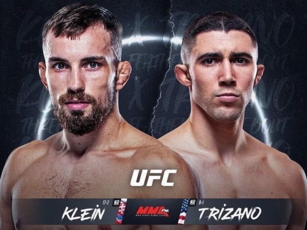 Klein vs Trizano 🥊 UFC FIGHT NIGHT – kurzy a live stream