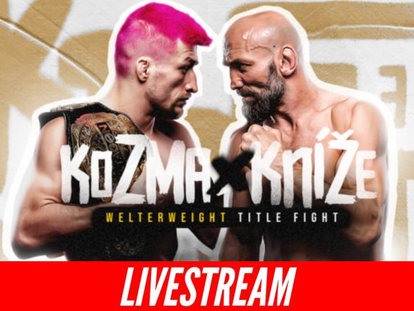 Kozma vs Kníže LIVE stream + online přenosy | Oktagon 32