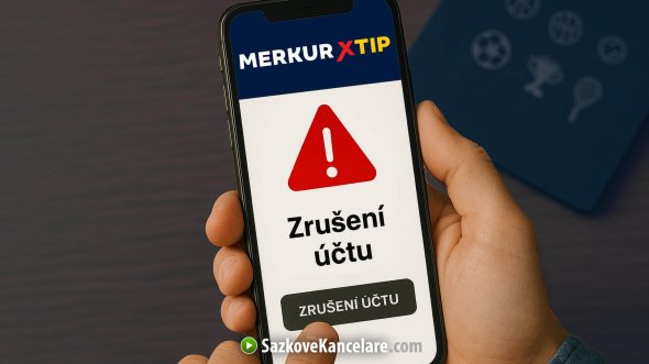 MerkurXtip zrušení účtu na mobilu