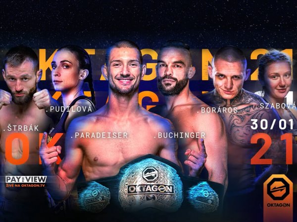 Oktagon 21 🥊 MMA – program, fightcard, sázky a livestream