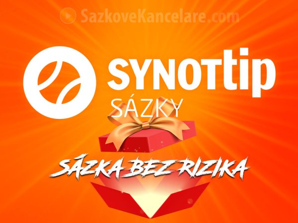 SynotTip BONUS 500 Kč ❤️ Sázka bez rizika 2023