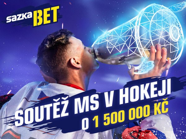 Tipujte se Sazkabet na MS v hokeji 🏒 a hrajte o výhry 1.500.000 Kč!