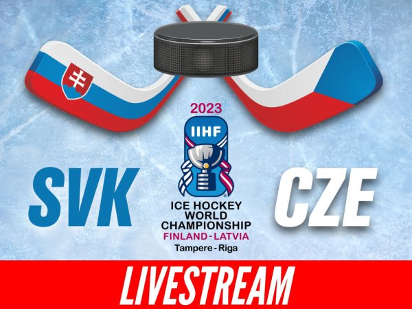 Česko – Slovensko ▶️ LIVE stream a TV přenos | MS 2023