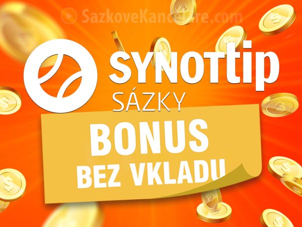 Jak získat SynotTip bonus bez vkladu 500 Kč jen za registraci