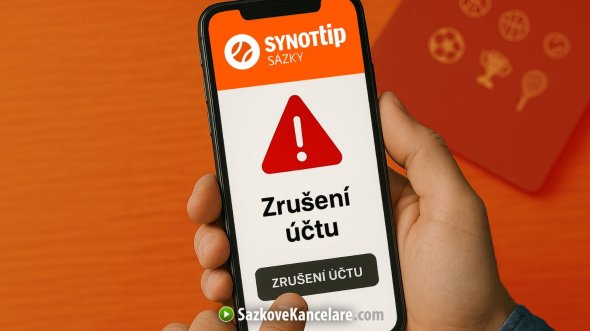 Synottip zrušení účtu na mobilu