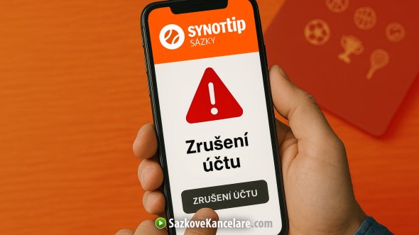 Synottip zrušení účtu na mobilu