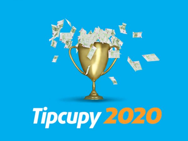 Šílené soutěže s Tipsportem v roce 2020 a nový Skupinový Tipcup startuje 9.1. 2020