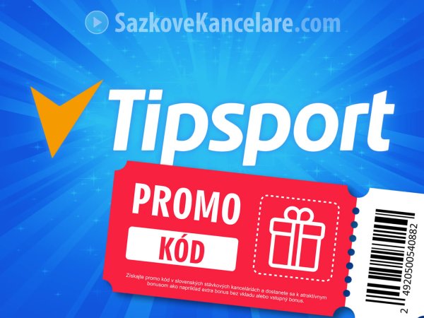 Tipsport akční kód 2022 ❤️ Funkční bonus kód pro vás